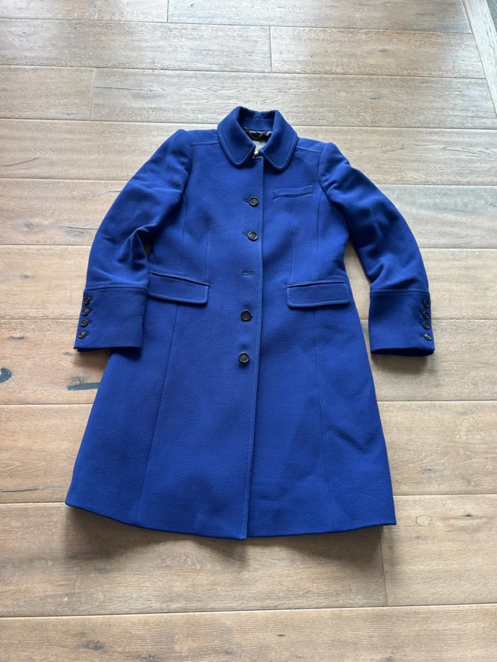 J. Crew Women’s Wool Coat - Royal Blue, Italy - Picture 1 of 6